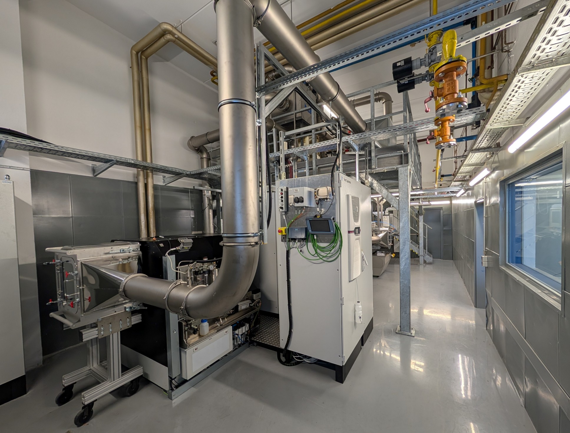 Banco prova FAKT per test emissioni freno in Germania